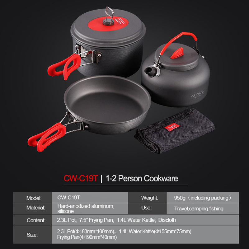 Elevate Your Outdoor Cooking Experience with Our Portable Cookware Set
